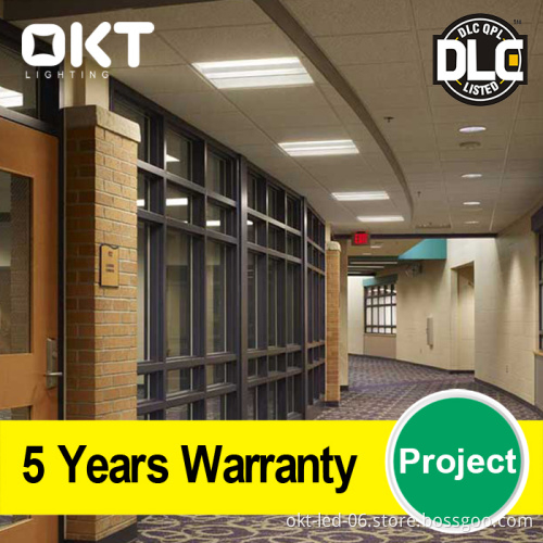 UL cUL DLC 2x4 ceiling lights led troffer with 5 years warranty
